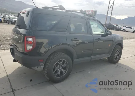 2021 Ford Bronco Sport Badlands из США, поврежденный, VIN 3FMCR9D92MRA64350